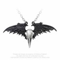 Alchemy Gothic P745 Ravenger pewter pendant necklace