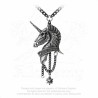 Alchemy Gothic P751 Geistalon pewter pendant necklace