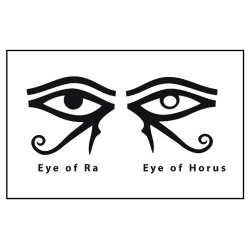 Stainless Steel Egyptian Eye of Ra Ring