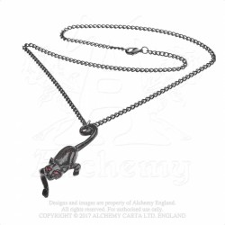 Alchemy Gothic P816 Cat Sith necklace
