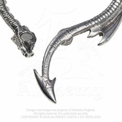 Alchemy Gothic P829 Dragon's Lure necklace