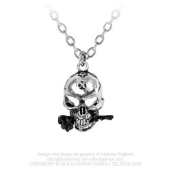 Alchemy Gothic P26 The Alchemist pewter pendant necklace