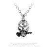 Alchemy Gothic P26 The Alchemist pewter pendant necklace