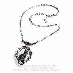 Alchemy Gothic P895 Feline Felicity necklace