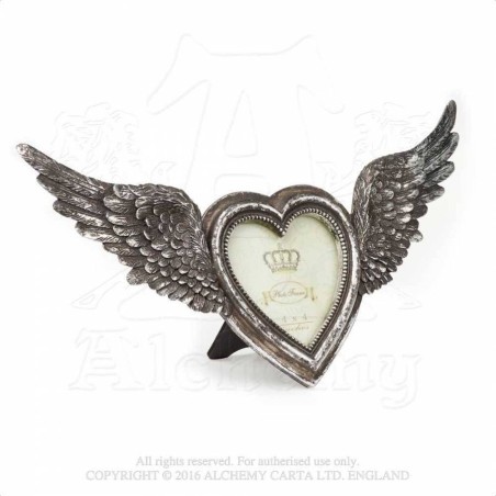 Alchemy Gothic SA1 Winged Heart Photo Frame
