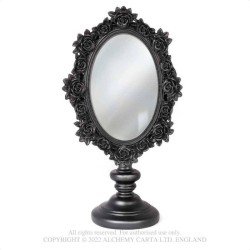 Alchemy Gothic SA20 Black Rose Dressing Table Mirror