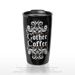 Alchemy Gothic MRDWM2 Gothee Coffee: Double Walled Mug