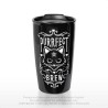 Alchemy Gothic MRDWM3 Purrfect Brew: Double Walled Mug