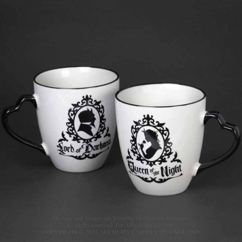 Alchemy Gothic CM2 Queen of the Night & Lord of darkness, Couple Mug S