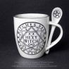 Alchemy Gothic ALMUG15 Hexy Witch: Mug and Spoon Set