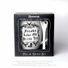 Alchemy Gothic ALMUG19 Freaks Like Me Drink Tea: Mug and Spoon Set