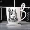 Alchemy Gothic ALMUG24 Hellhound: Mug and Spoon Set