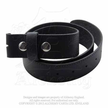 Alchemy Gothic L1B Leather Belt (buckle not included)