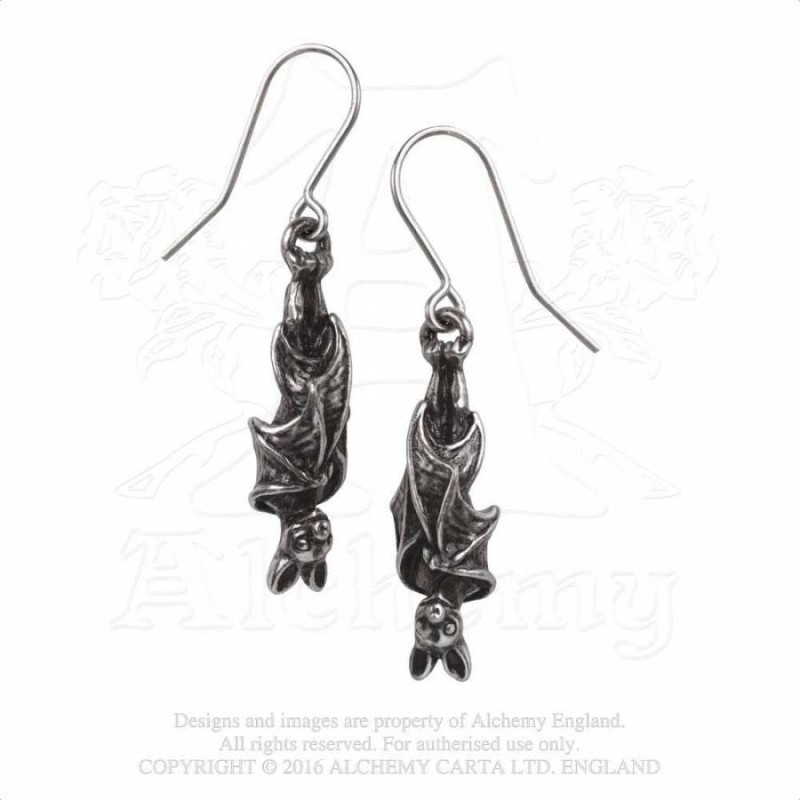 Alchemy Gothic E373 Awaiting The Eventide earrings (pair)