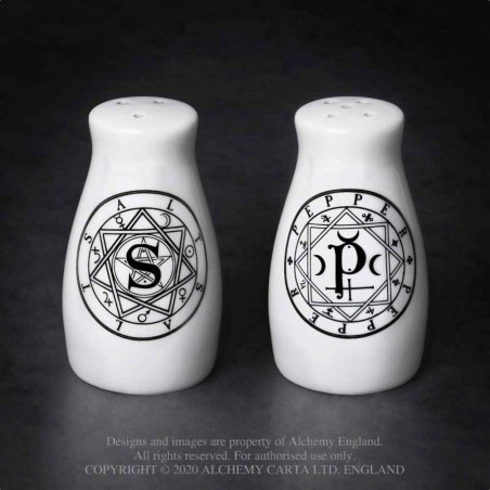 Alchemy Gothic MRSP1 S & P: Salt & Pepper Set