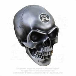 Alchemy Gothic V41 Metalised Alchemist Skull