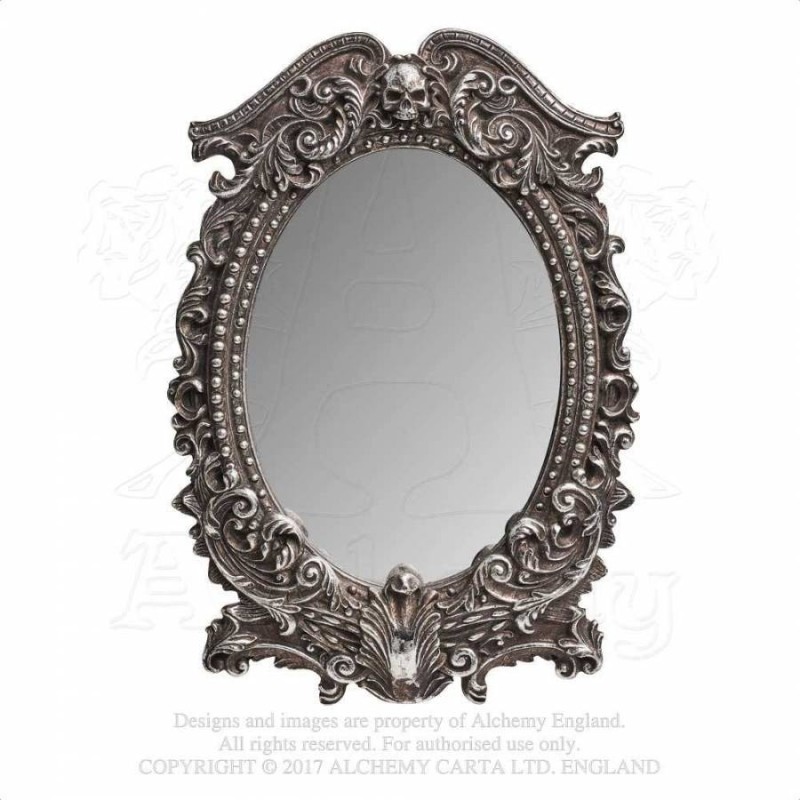 Alchemy Gothic V54 Masque of the Black Rose Wall or Table Mirror