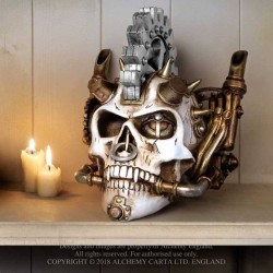 Alchemy Gothic V73 Steam Head Skull