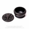 Alchemy Gothic V101 Baphomet Trinket Box - Black