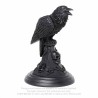 Alchemy Gothic V109 Poe's Raven Candle Stick