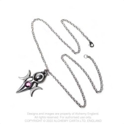 Alchemy Gothic P924 Danu Pendant -- triple moon goddess