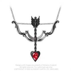 Alchemy Gothic P926 Desire Moi -- Cupid's bow passion love arrow