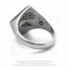 Alchemy Gothic AG-R99 Chaos Signet pewter ring