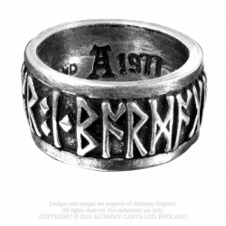 Alchemy Gothic AG-R173 Runeband ring