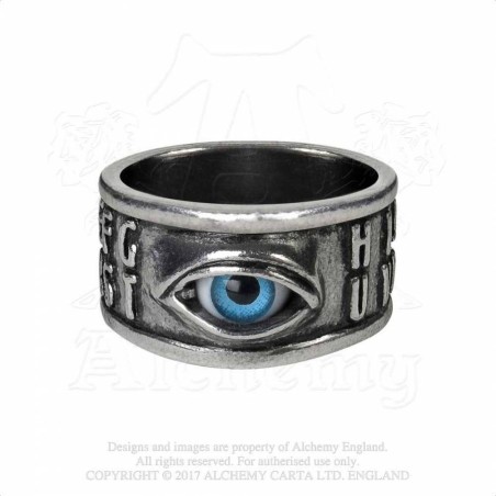 Alchemy Gothic AG-R215 Ouija Eye ring