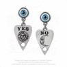 Alchemy Gothic E396 Ouija Planchette - studs (pair)