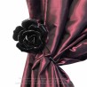 Alchemy Gothic SCR1 Black Rose Hanger / Tie Back