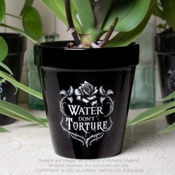 Alchemy Gothic GPP4 Plant Pot: Water Don't Torture