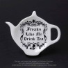 Alchemy Gothic SR5 Freaks Like Me Drink Tea: Tea Spoon Holder/Rest