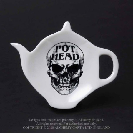 Alchemy Gothic SR6 Pot Head: Tea Spoon Holder/Rest