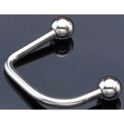 Stainless Steel Loop Labret - Silver (1.2mm / 16G)