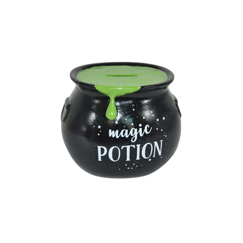 Black Magic Potion Money Box - Green