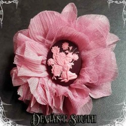 Deviant South Cameo Hair Flower - Fairy Pixie