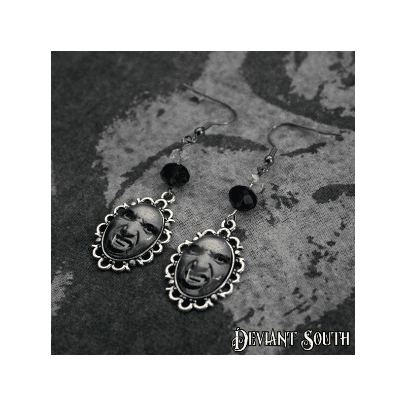 Deviant South Cabochon Earrings (pair) - Werewolf Blood