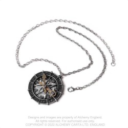 Alchemy Gothic P935 Astro Lunial Compass