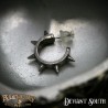 Alchemy Gothic E221 Spike Cuff Single Stud Earring