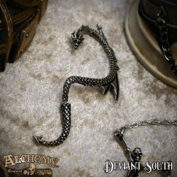 Alchemy Gothic E274L Dragon's Lure Left Stud Ear-Wrap (left)