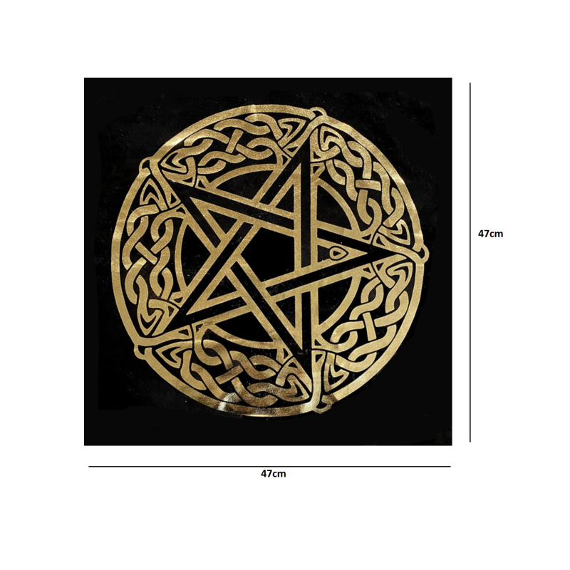 Altar Cloth - Pentacle (47x47cm)