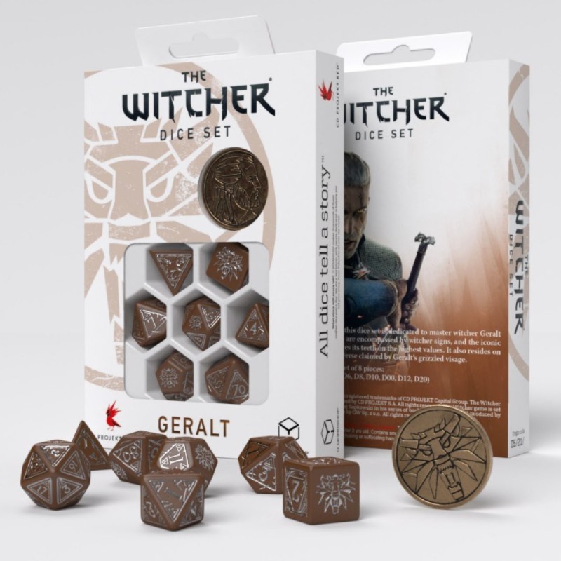 The Witcher Dice Set Geralt Roach’s Companion