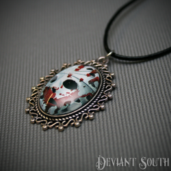 Deviant South 'Masked Monster' Cabochon Necklace - Jason Voorhees Friday the 13th