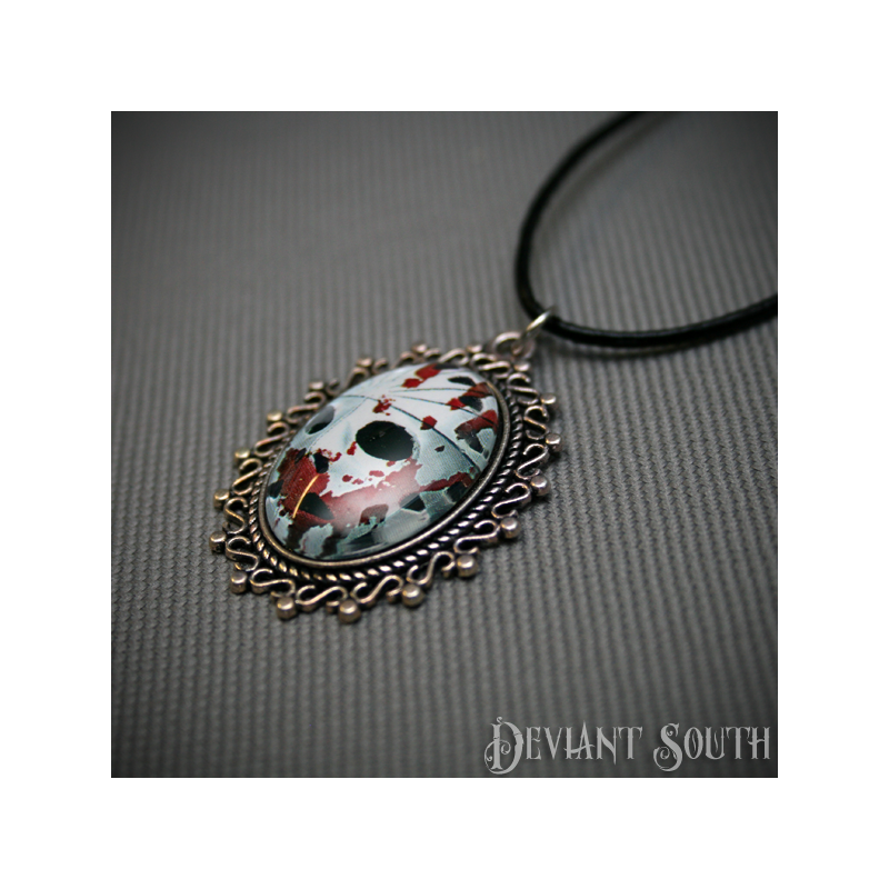 Deviant South 'Masked Monster' Cabochon Necklace - Jason Voorhees Friday the 13th