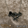 Alchemy Gothic P838 Rosenkatze necklace