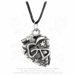 Alchemy Gothic PP512 Green Day: Grenade necklace
