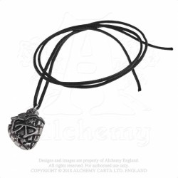 Alchemy Gothic PP512 Green Day: Grenade necklace