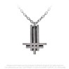 New release! Alchemy Gothic PP525 Behemoth: Cross -- official licensed pewter pendant necklace