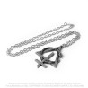 New release! Alchemy Gothic PP526 Behemoth: Opvs Contra Natvram -- official licensed pewter pendant necklace